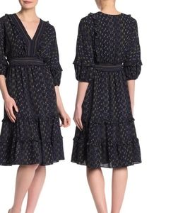 Max Studio V-Neck Empire Waist Dress / NWT  size : L